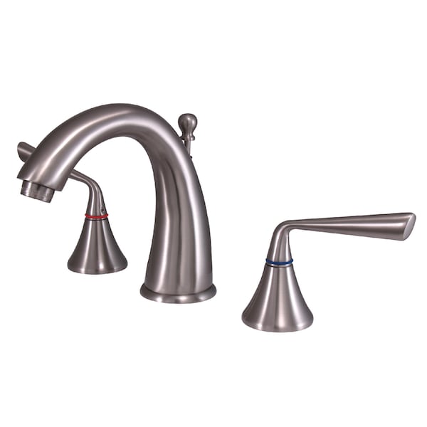 Silver Sage KS2978ZL 8-Inch Widespread Bathroom Faucet with Brass Pop-Up KS2978ZL - main